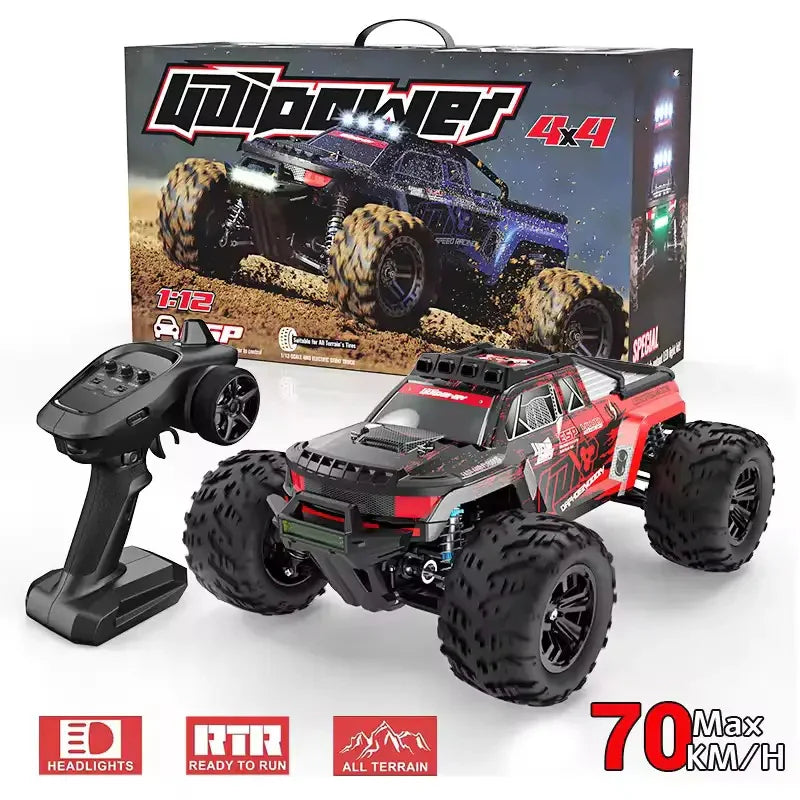 1/12 Brushless Drift RC Car w/ Brushless Motor 2.4G 4x4 Off-Road Racing Car